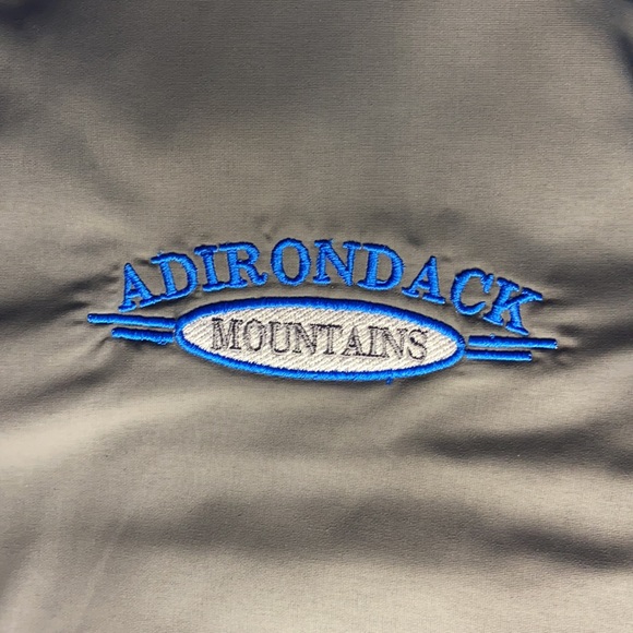Blue & Gray fleece Adirondack jacket - Picture 2 of 4